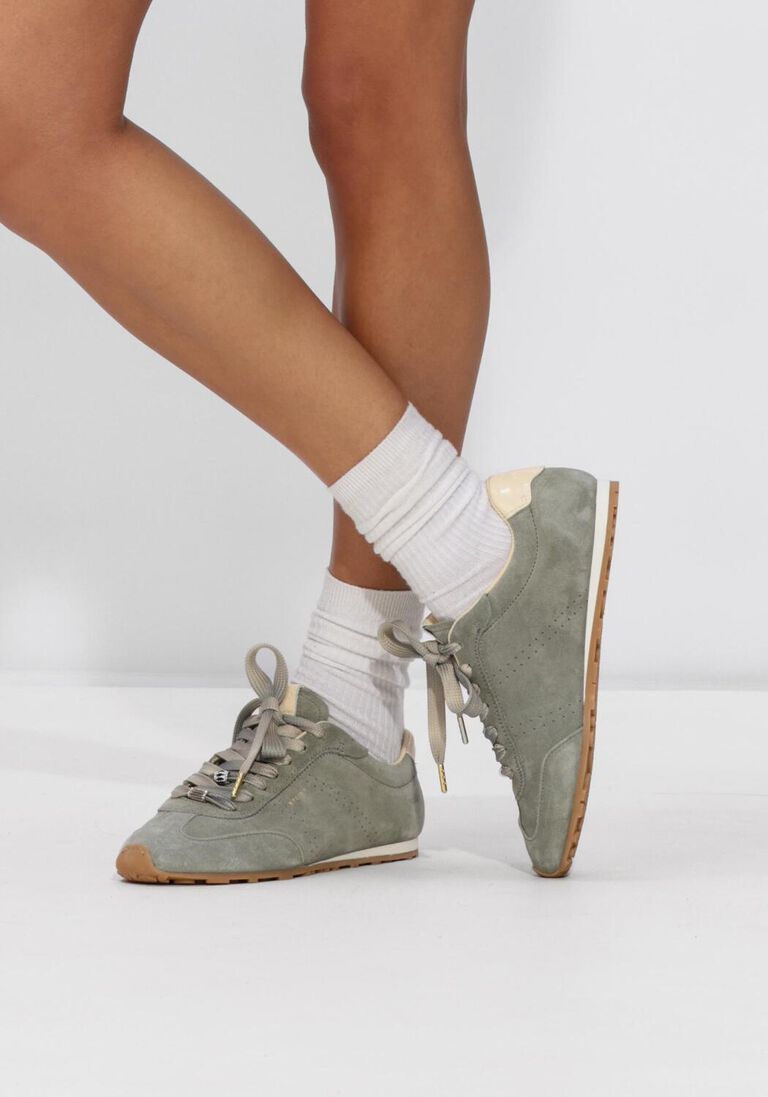 grijze nubikk lage sneakers billy lou