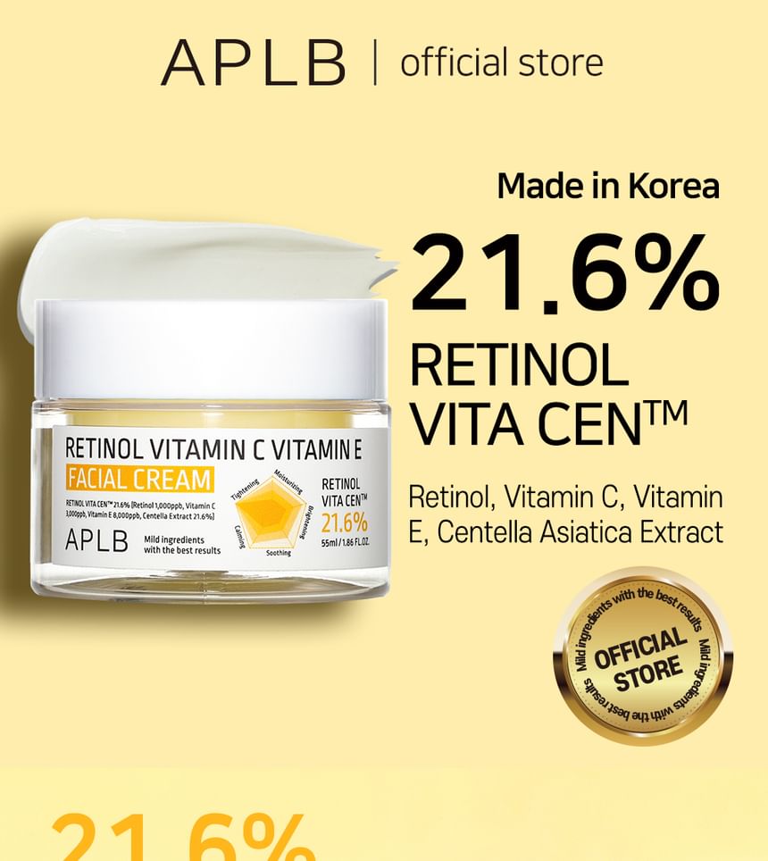 APLB - Retinol Vitamine C Vitamine E Gezichtscrème Set