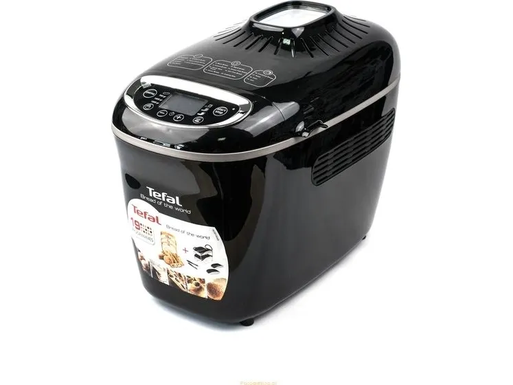 Tefal PF611838, 1,5 kg, Forsinket start-timer, Visningsvindue, Variabel skorpe bruning kontrol, 1600 W, Sort