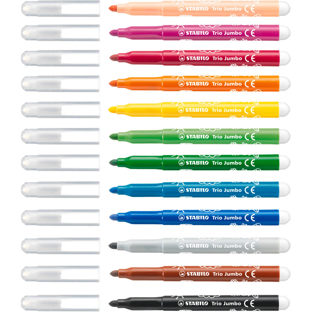 STABILO Power viltstift set 12-delig