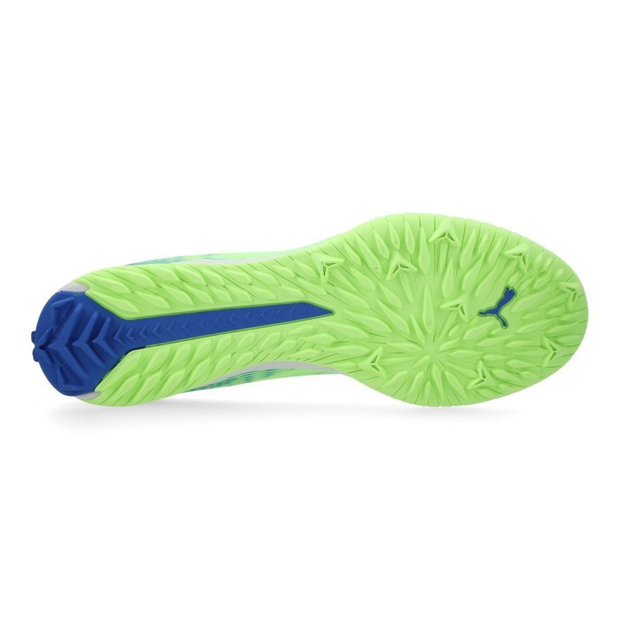 PUMA Ultra 5 Pro Cage TT Lights Out - Fizzy Apple/Blanc/Bleu