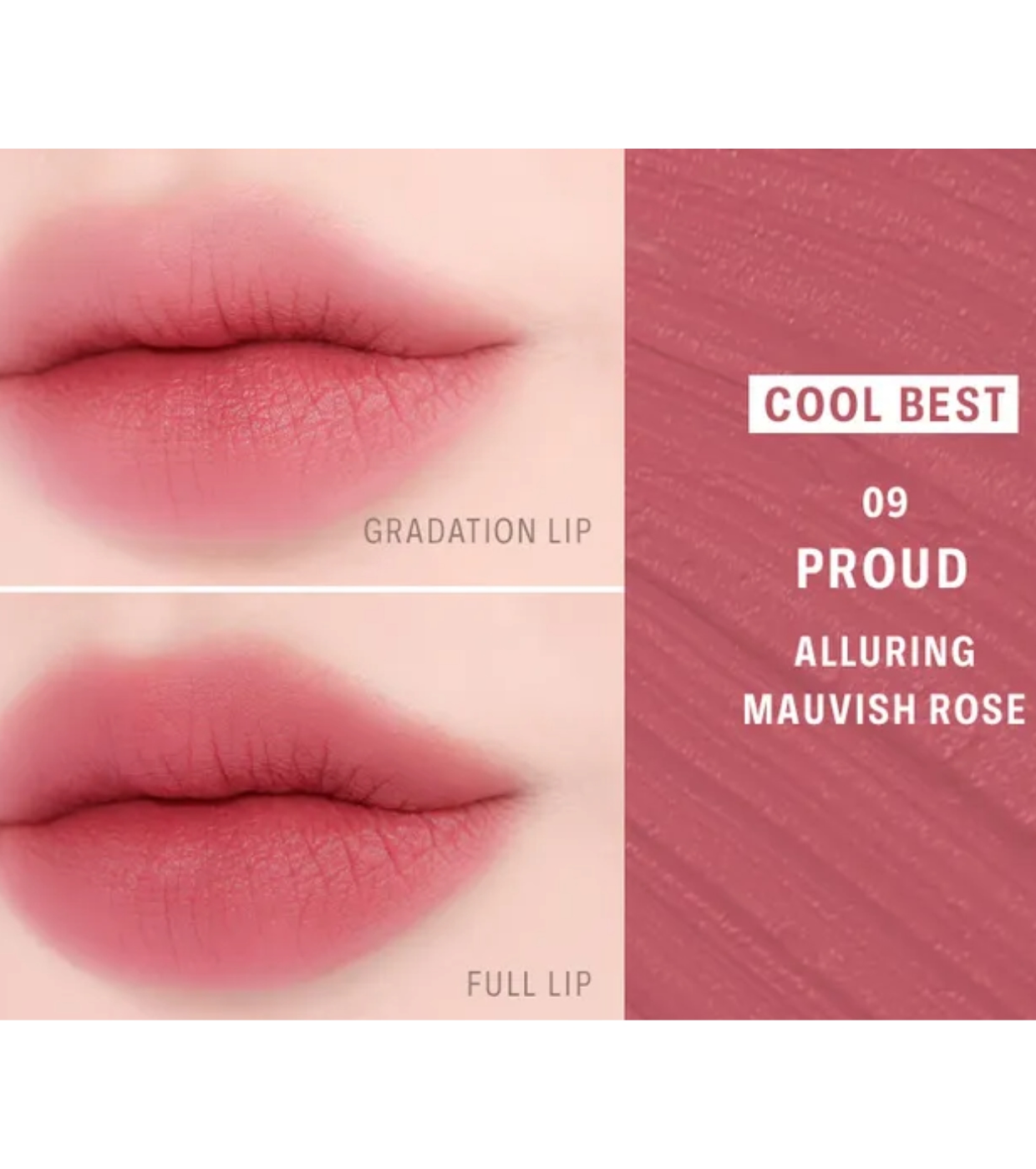 Braye - Bálsamo para lábios e bochechas Lipsleek Blur - 09: Proud