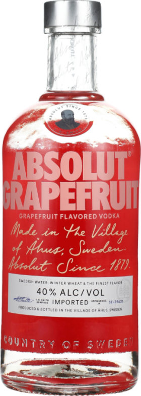 ABSOLUT GRAPEFRUIT 70CL