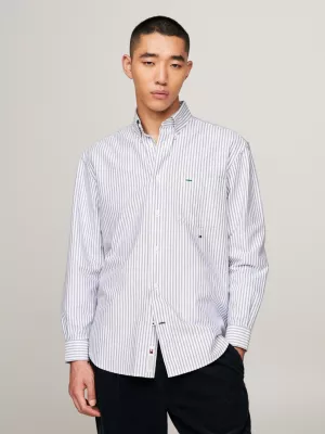 Camisa Oxford Premium Ithaca Stripe Regular Fit