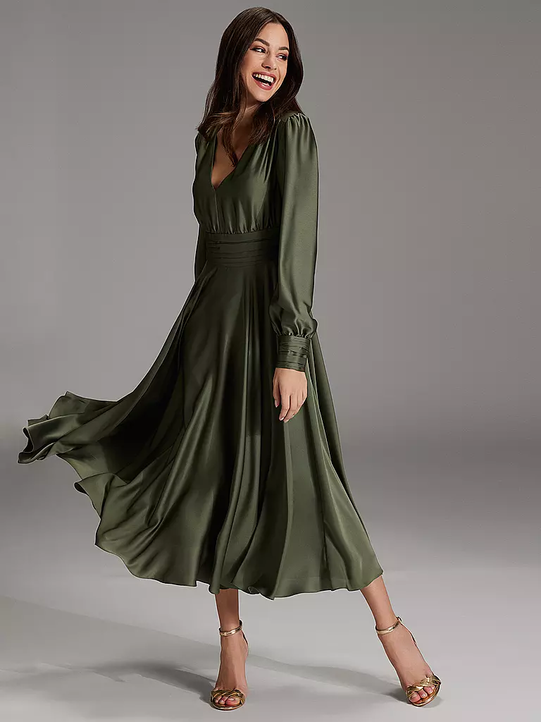 SWING Cocktailkleid grün