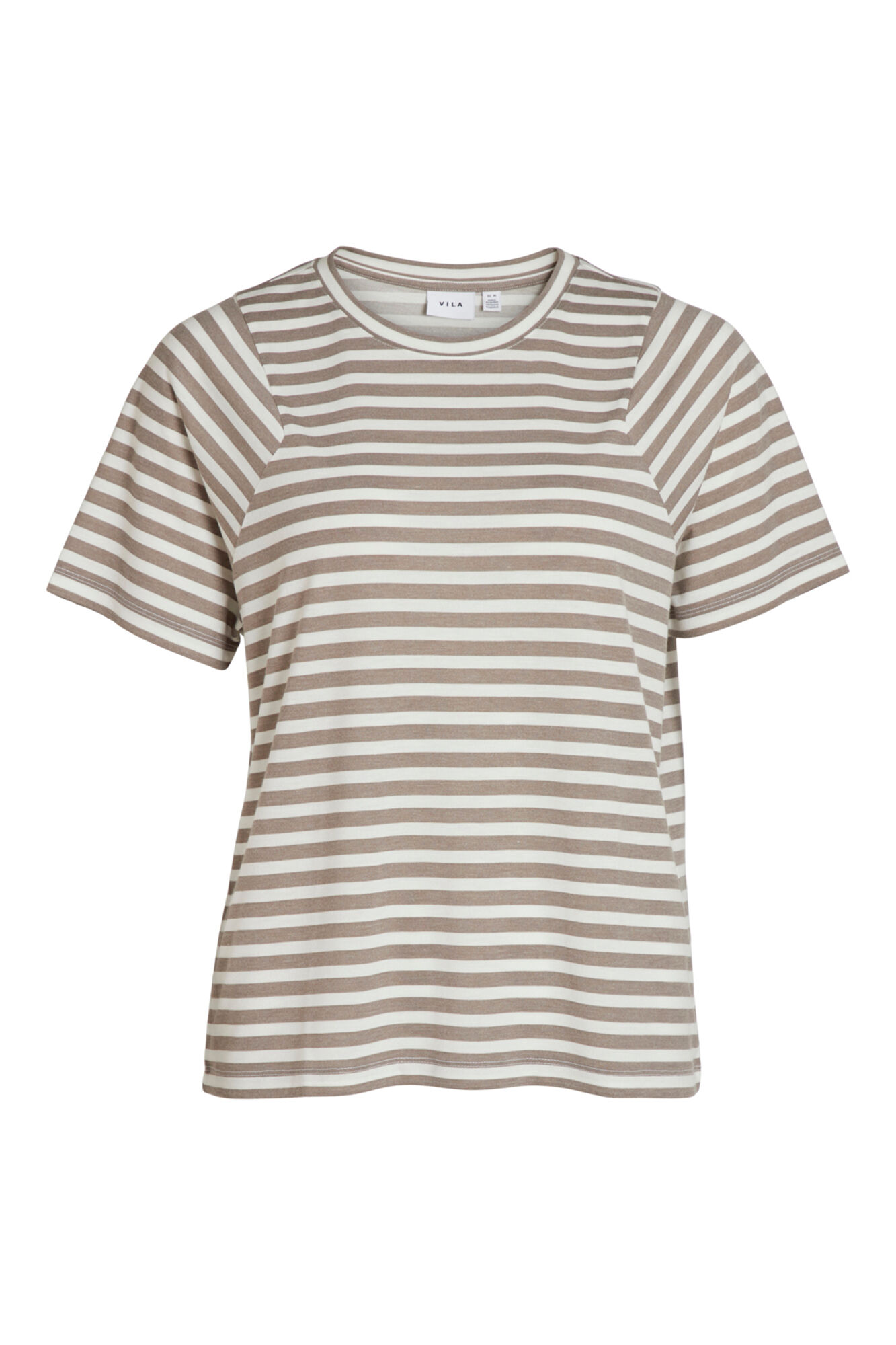 Camiseta Manga Curta Ranglan - Marrom