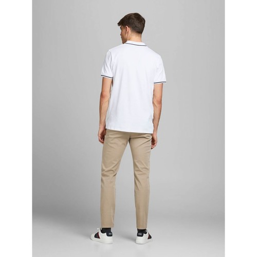 Jack & Jones - 12186479 MARCOJJ FRED-WHITE PEPPER Beige