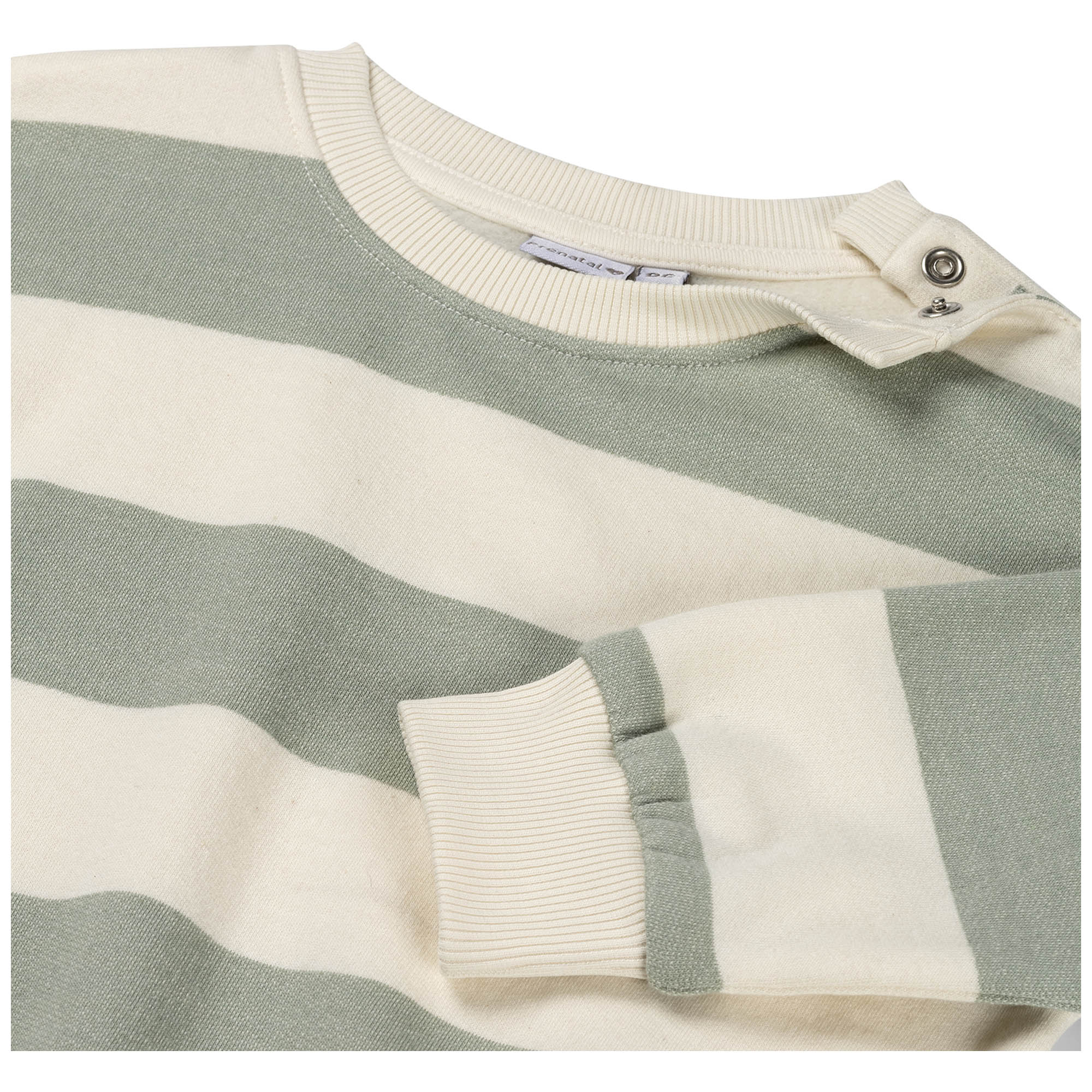Prénatal baby sweater lange mouwen strepen multi
