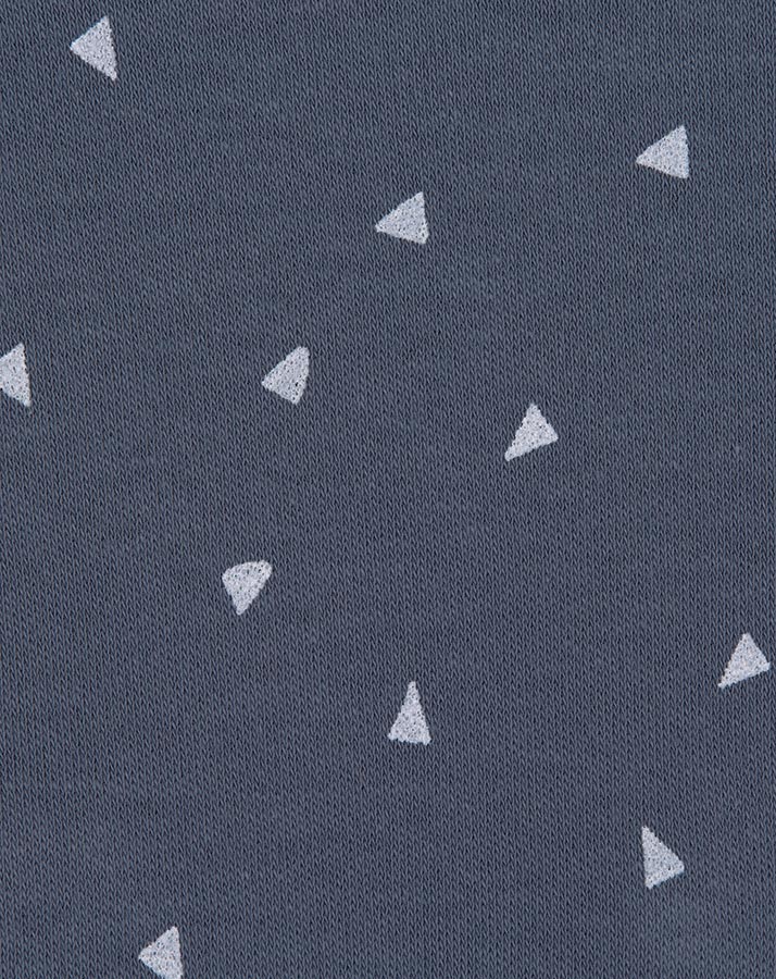 Strampler TRIANGLE ohne Fuß in blau