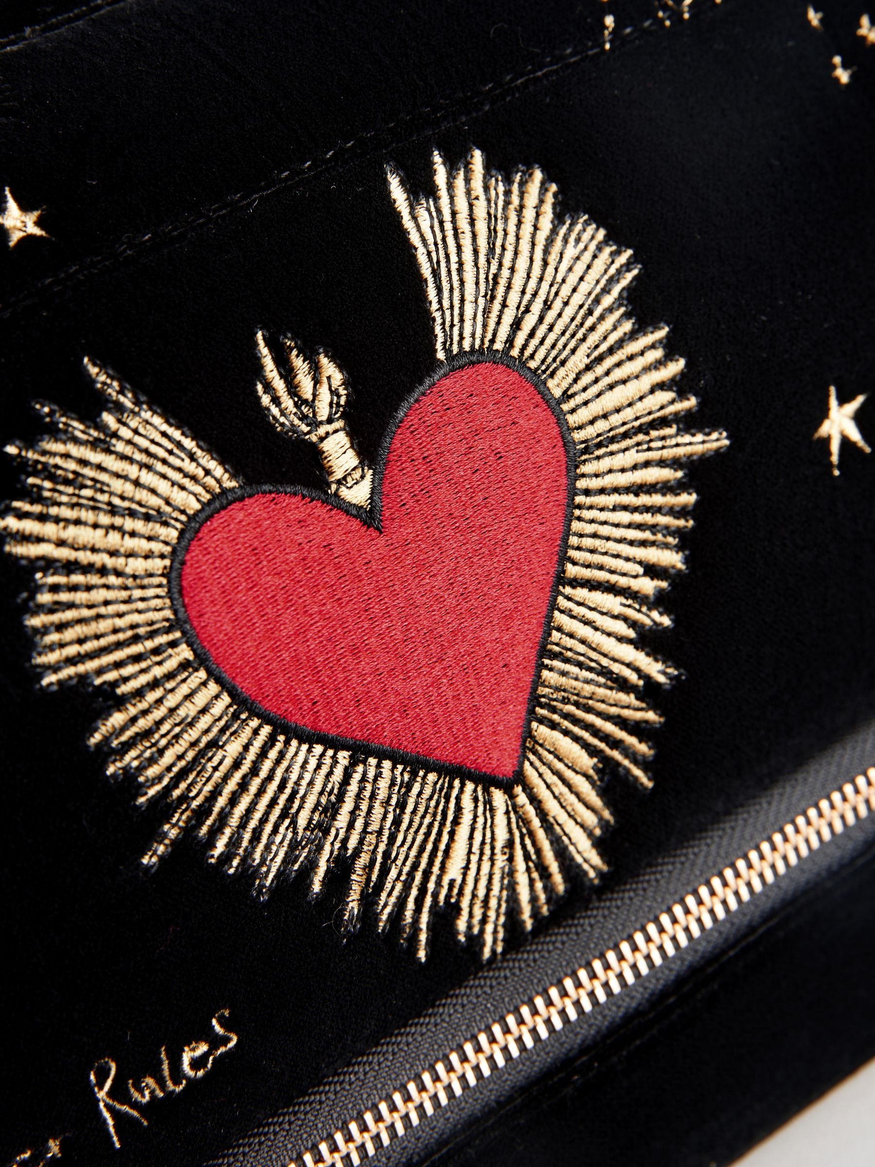 Rockett St George Velvet Washbag
