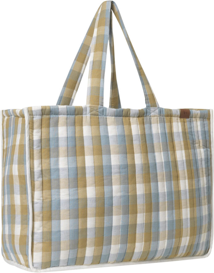 Fabelab Weekend Storage Bag - Cottage Blue Checks Cottage blue