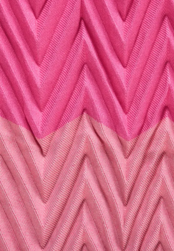 Plissée Schal - cozy pink