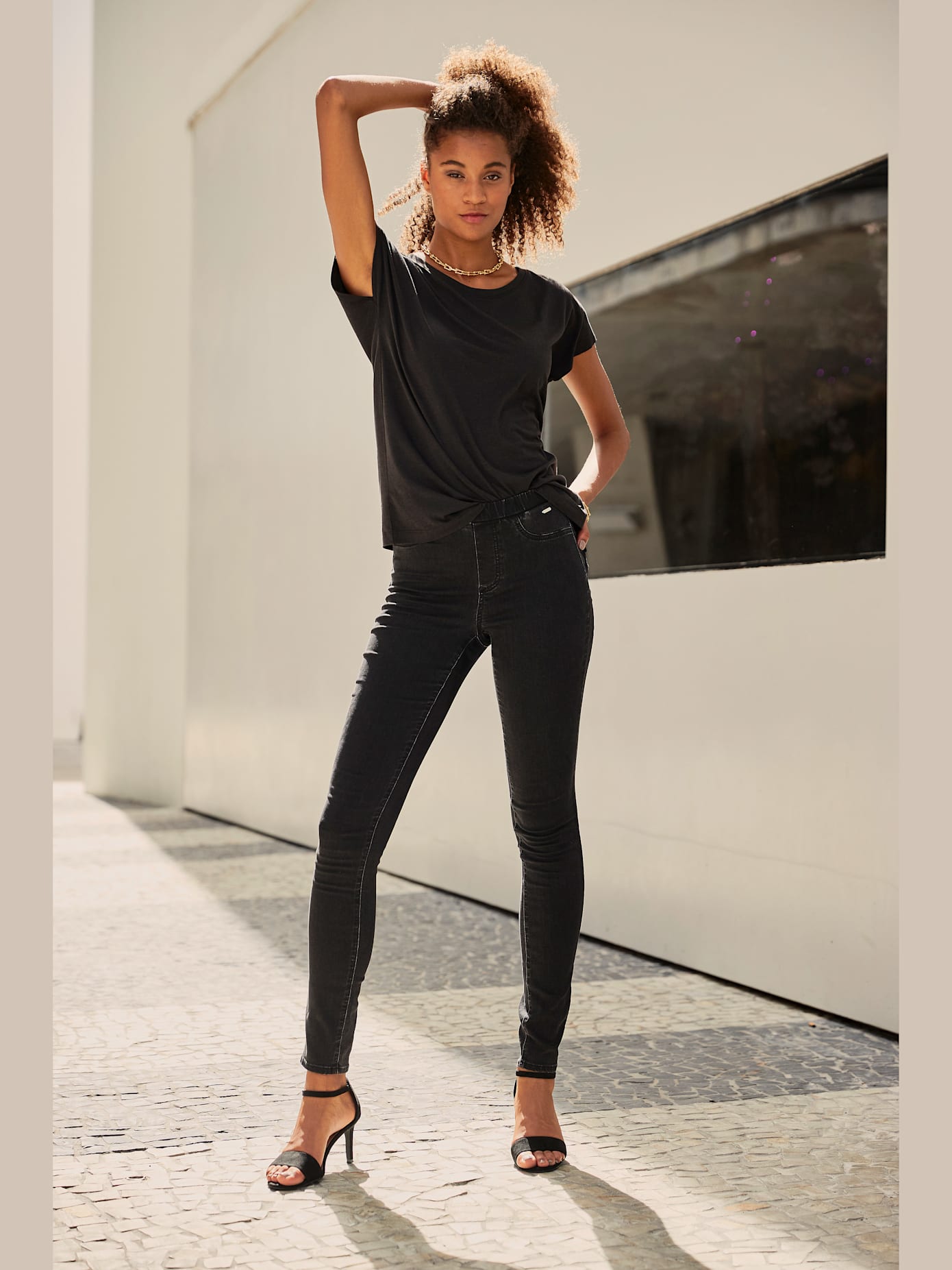 Jegging à la coupe étroite