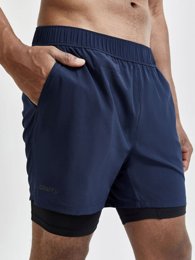 Craft ADV Essence 2-i-1 Stretch shorts Sort