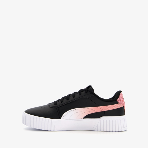 Puma Carina Star Glow meisjes sneakers zwart/roze