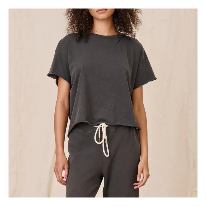 The Great T-shirt The Crop | Washed Black