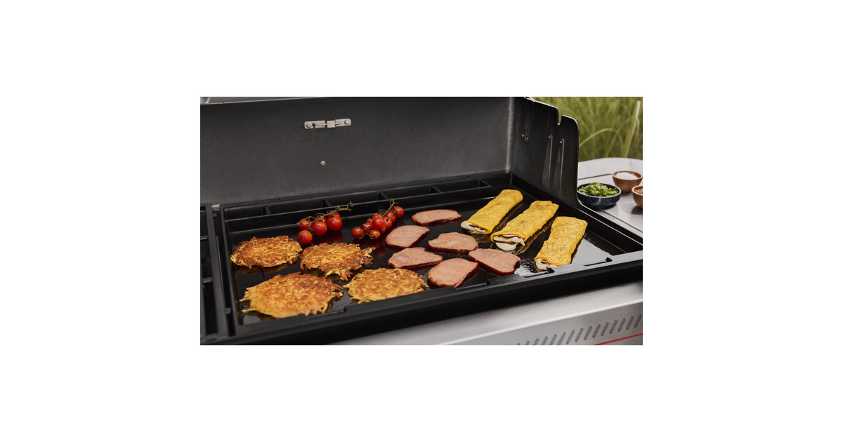 WeberGenesis E-435W gasbarbecue  (Zwart/metaal)