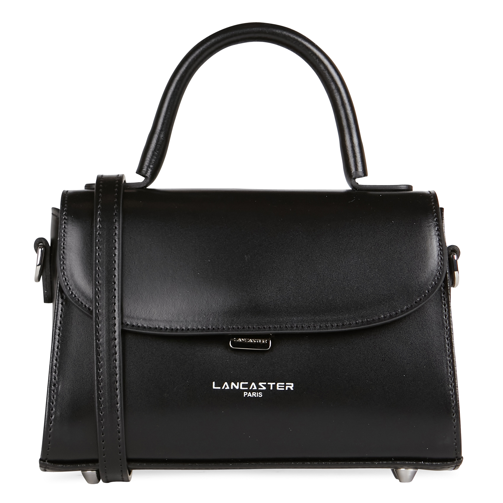 SUAVE EVEN - Sac porté épaule en cuir | Noir