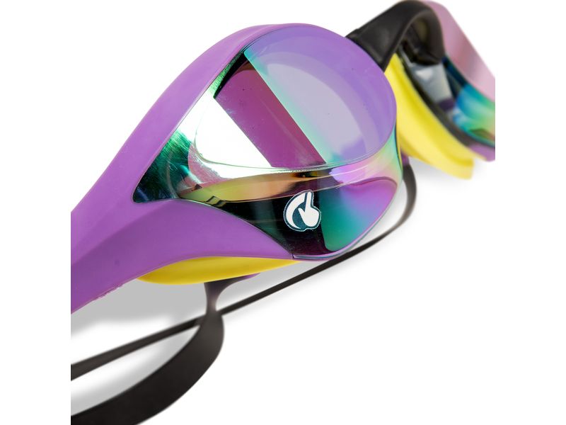 Arena Schwimmbrille Cobra Ultra Swipe Mirror Lila/Schwarz Verspiegelte Wettkampfschwimmbrille