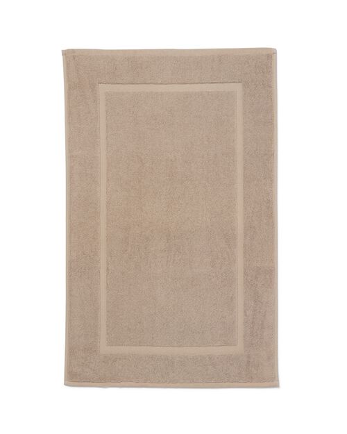 tapis de bain 50x85 qualité épaisse taupe