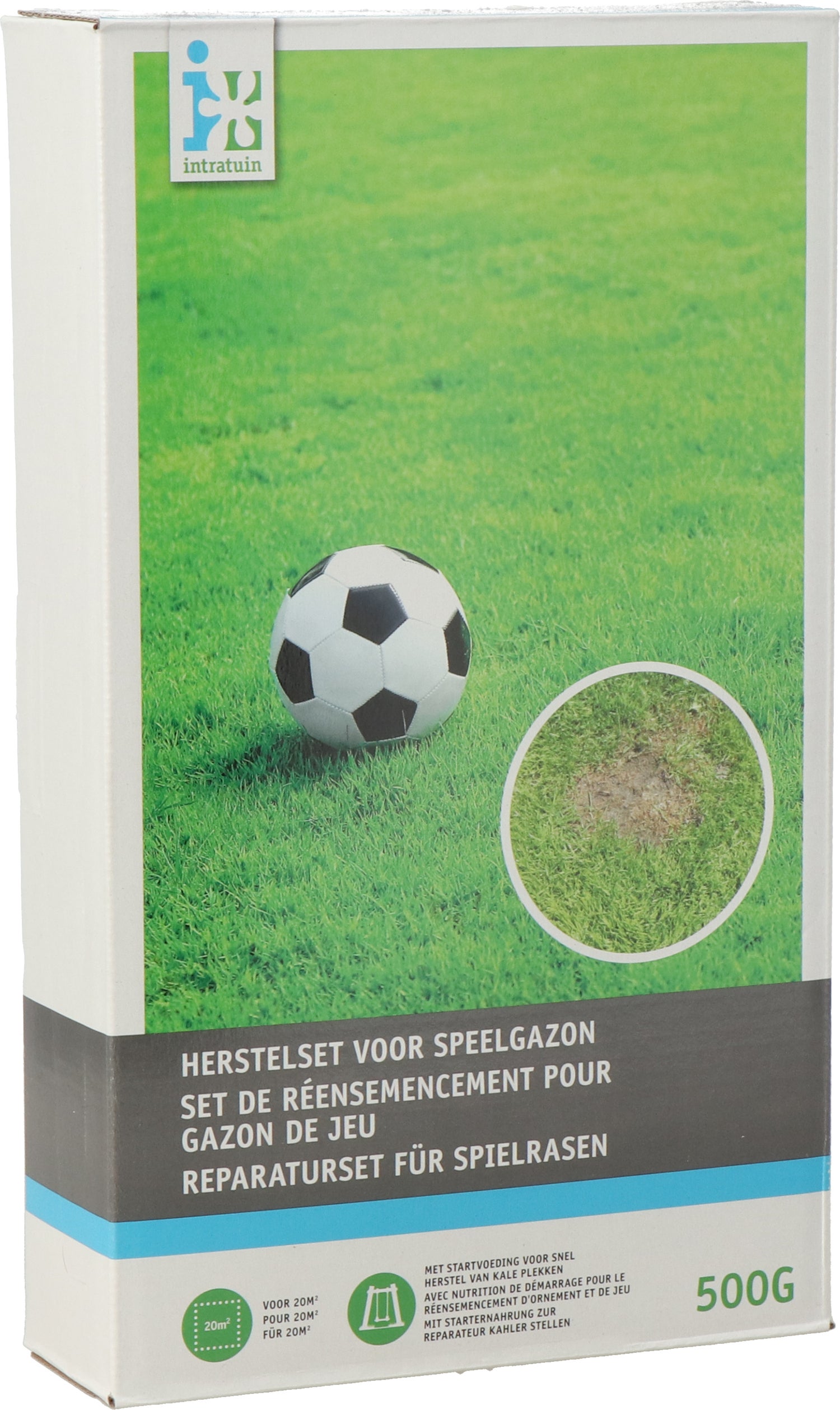 Intratuin graszaad herstelset speelgazon 20 m2 500 gram