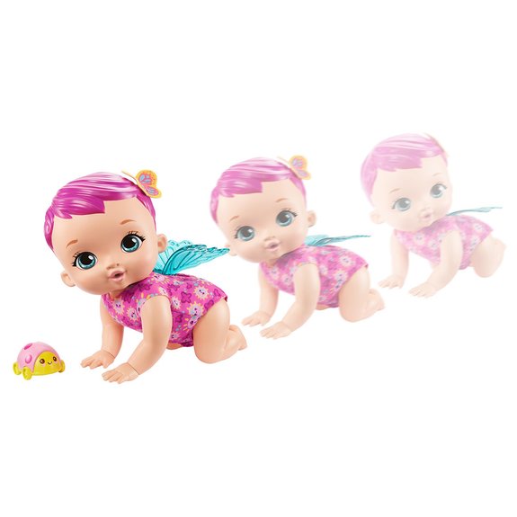 My Garden Baby - Poupée Bébé Papillon Rose Trotteur & Sons