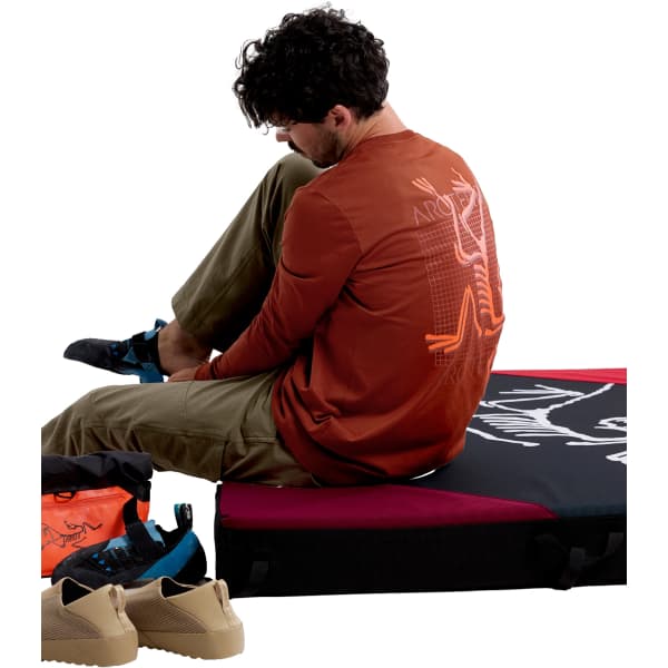 T-shirt randonnée ARC'TERYX ARC'MULTI BIRD LOGO LS M SEQUOIA / SOLARIS