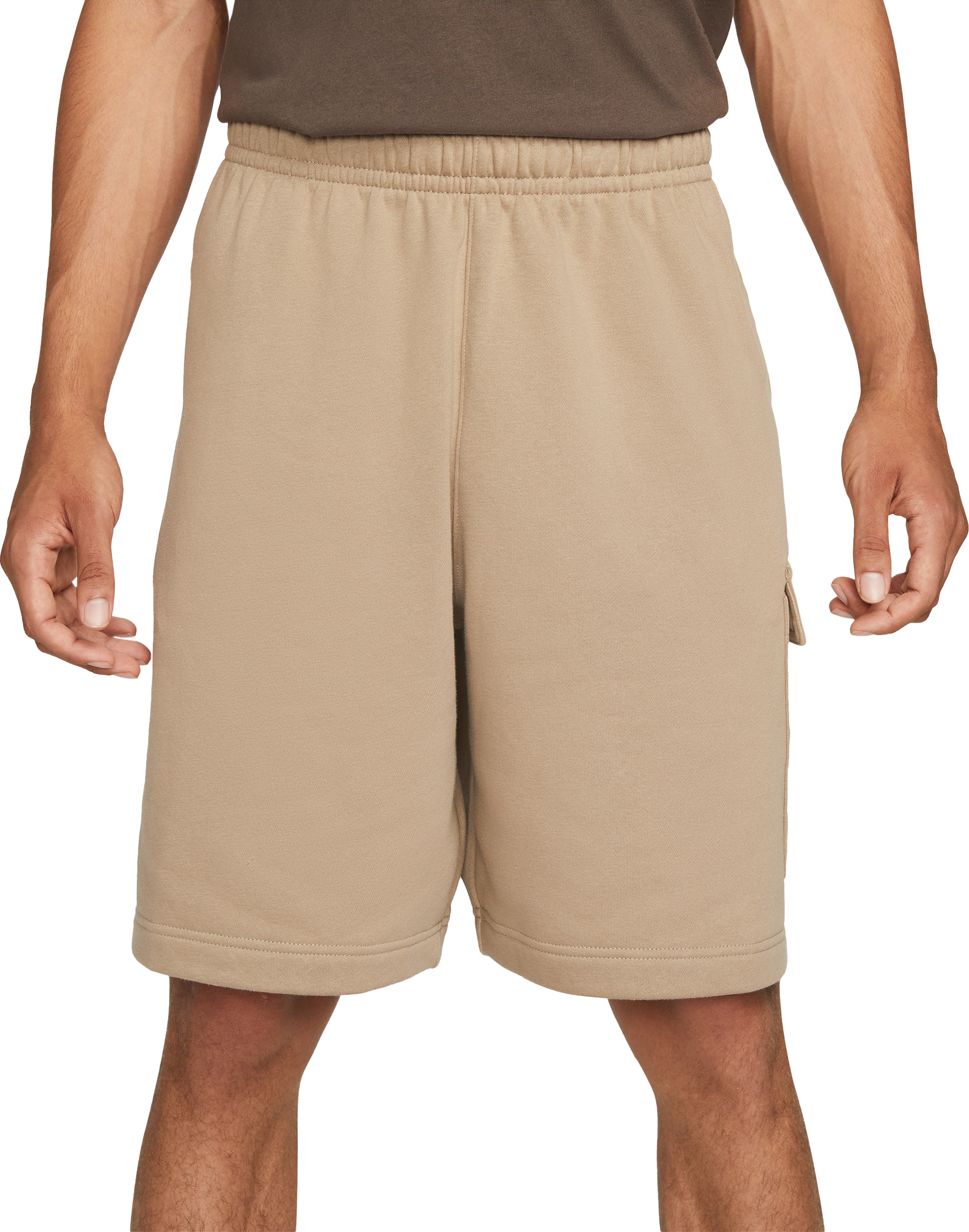 Nike Club Cargo Short Braun Weiss F247
