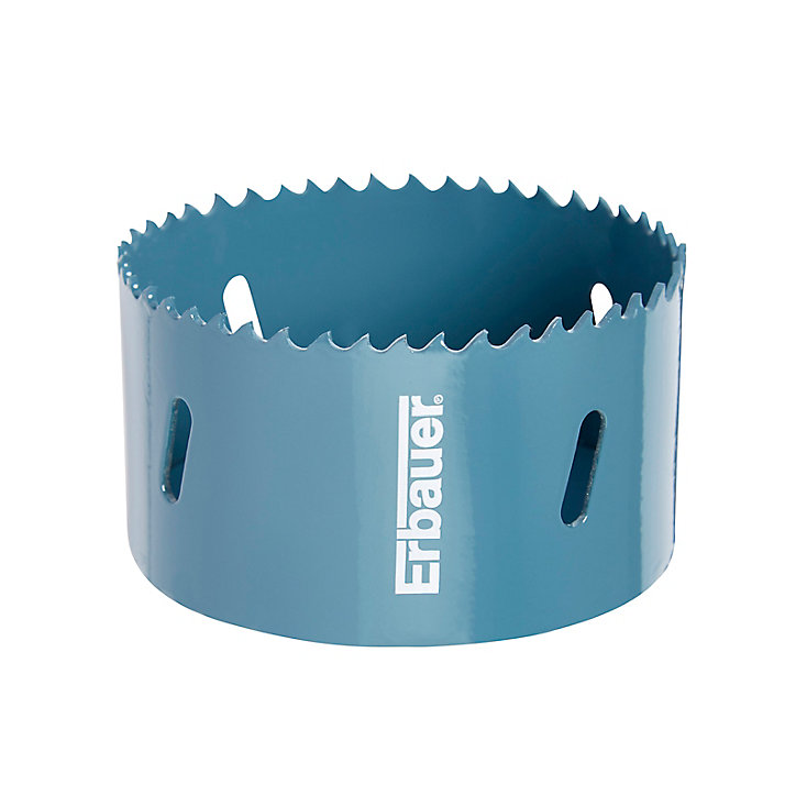 Scie cloche sans foret pilote Erbauer HLE77755 pour multi-matériaux Ø.79 mm