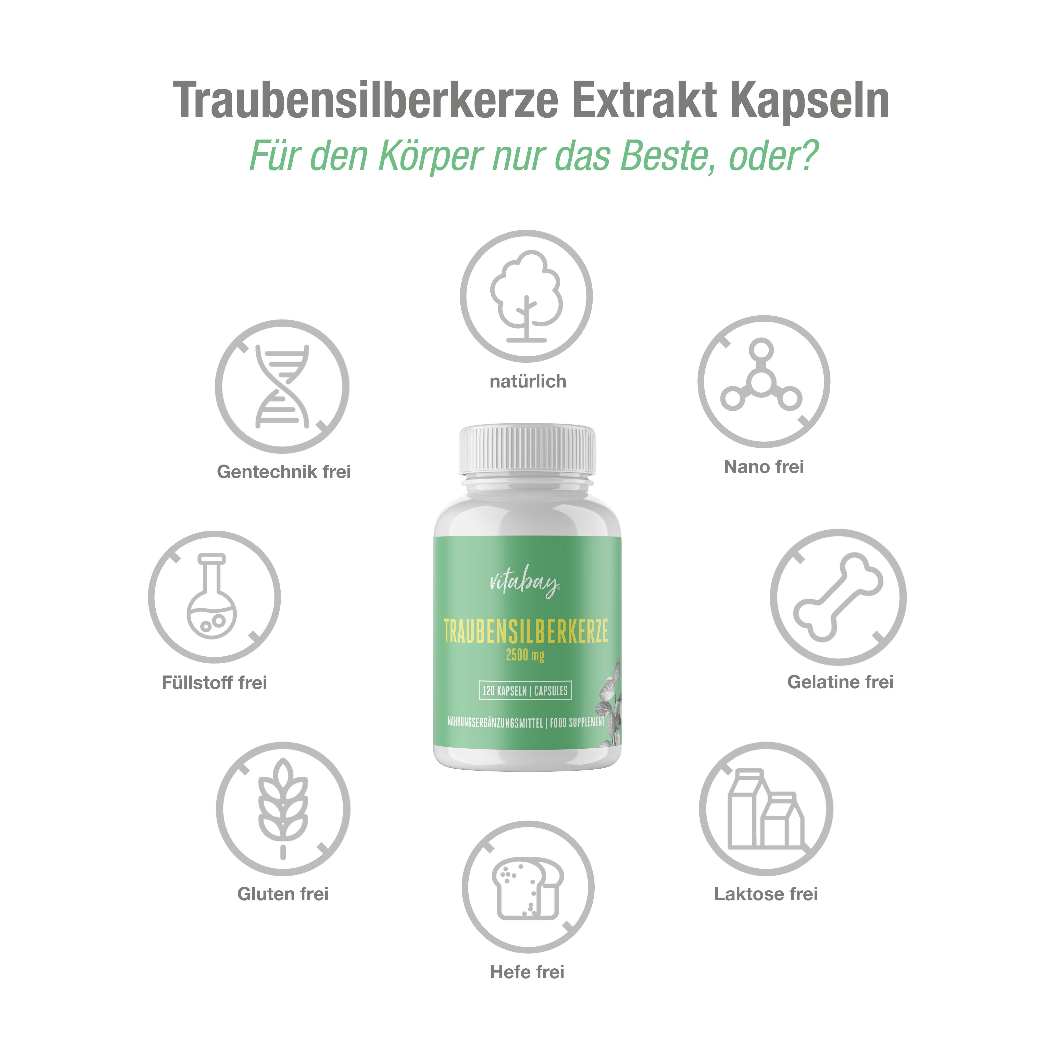 Vitabay Traubensilberkerze 2500 mg