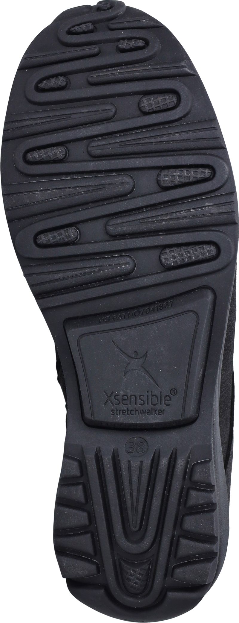 Xsensible Milton Stretchwalker Veterboots Zwart Dames