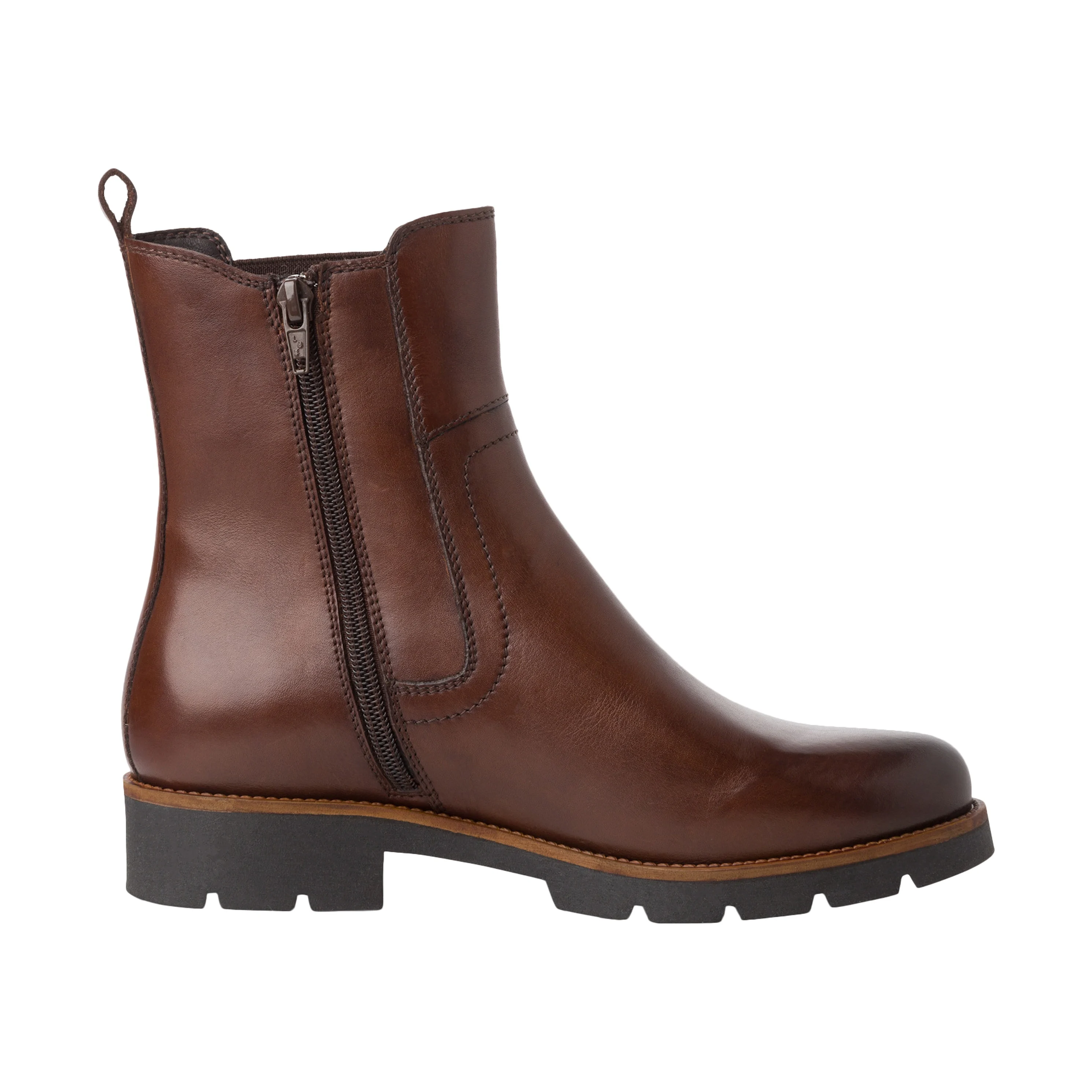 Bottines cuir | Marron