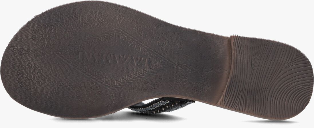 LAZAMANI zwarte lazamani slippers 75.474