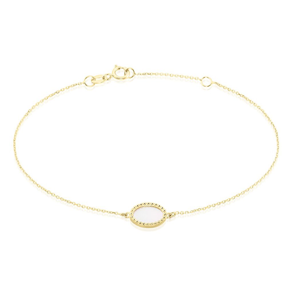 Bracelet Pernia Or Jaune Nacre
