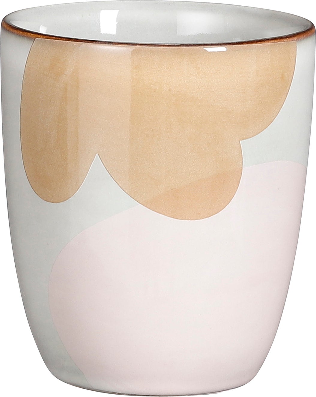 Mica Decorations beker Tabo cloud grijs D 8,5 H 10 cm