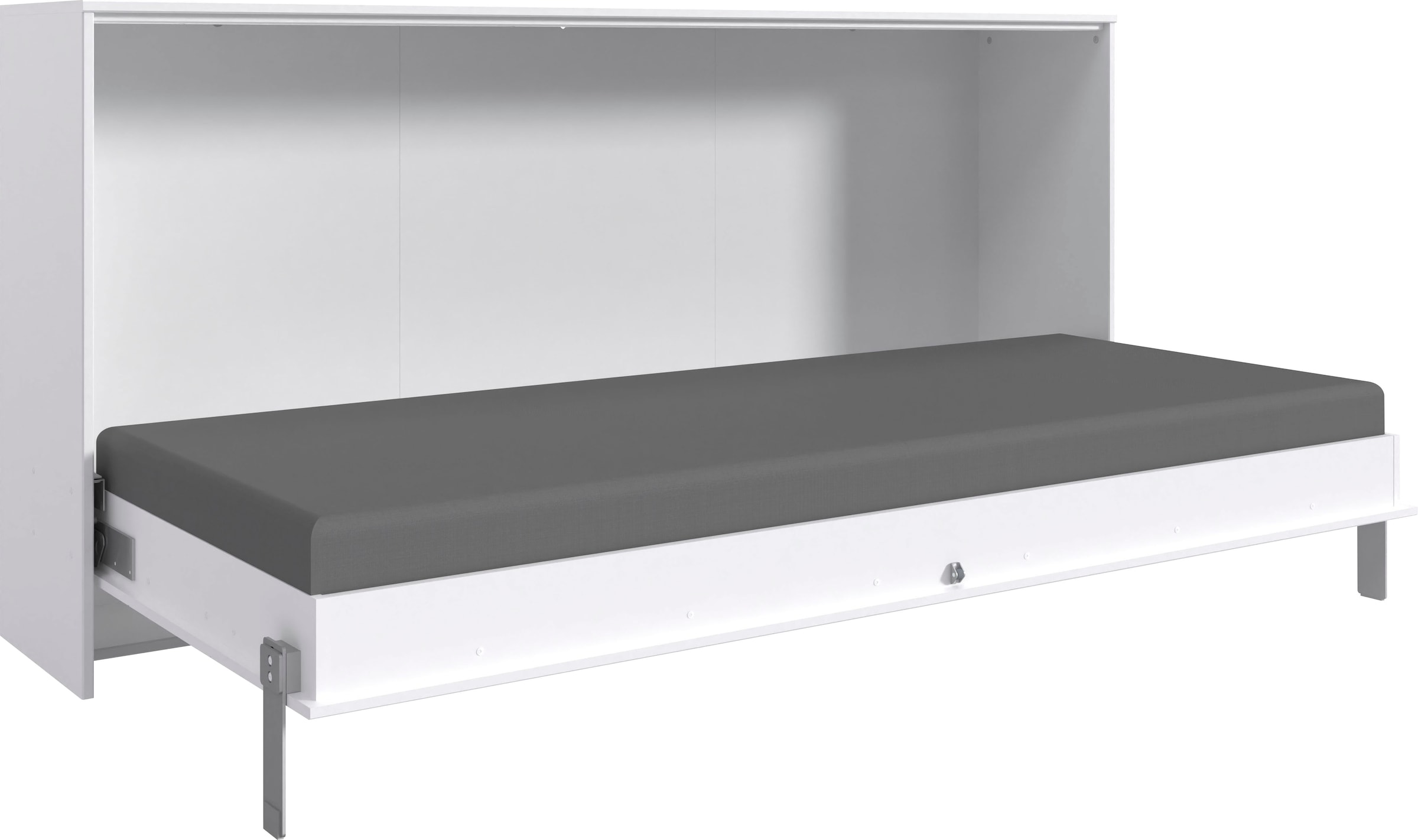 Wimex Schrankbett »Juist Schrankklappbett Gästebett« horizontal klappbar, 3 Liegeflächen, mit Lattenrost, Made in Germany