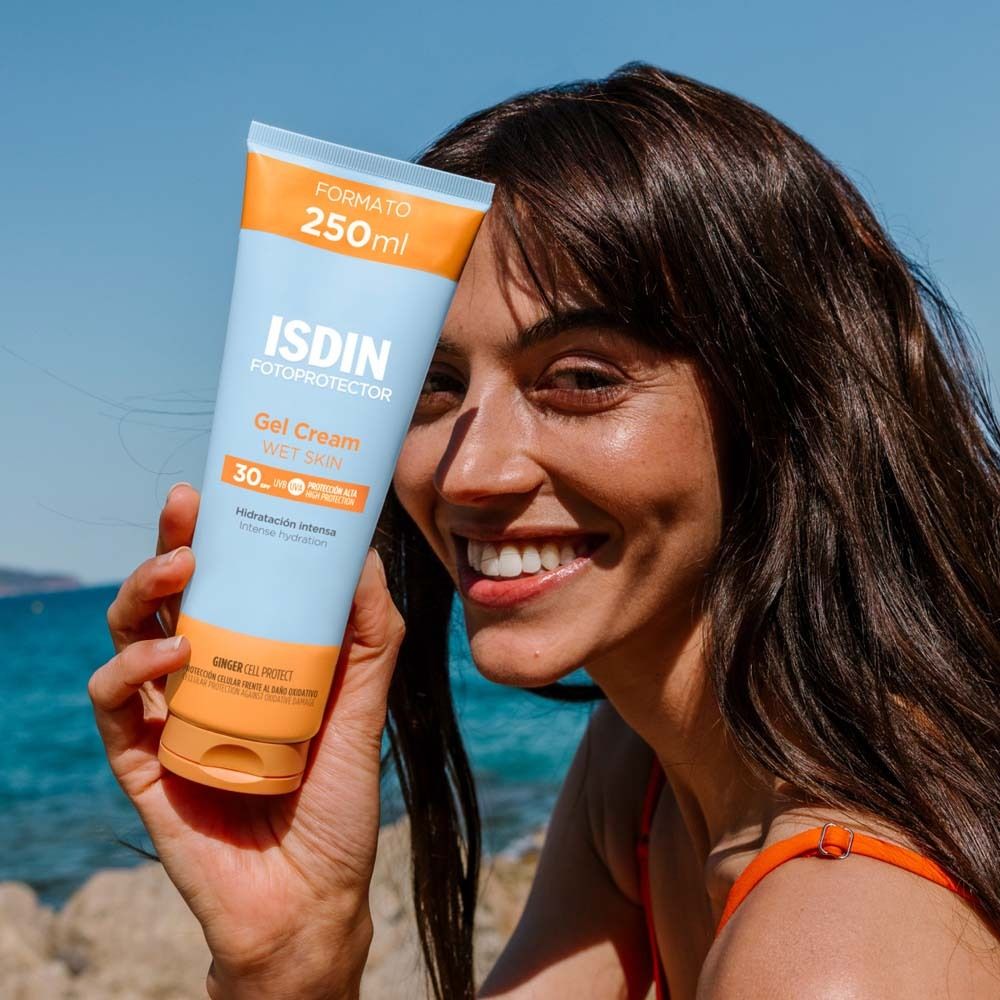 ISDIN Sonnenschutz Gel Cream WET SKIN LSF30 Gesicht und Körper