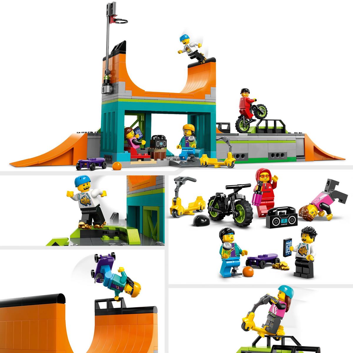 Skatepark urbain Lego City 60364