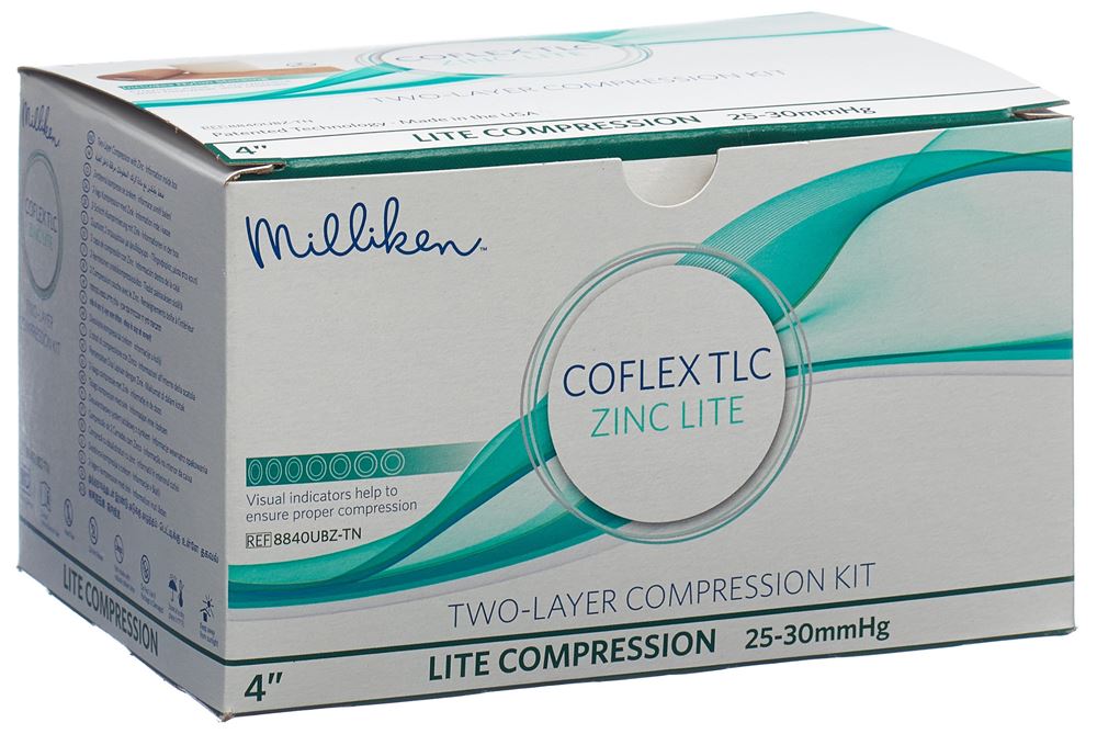 COFLEX Compressions-Kit TLC Zink Lite 10cm 25-30 mmHG latexfrei 1 Stk