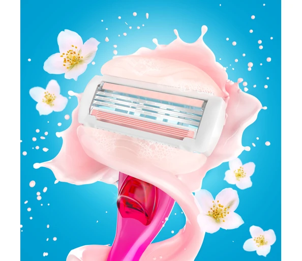 Gillette Venus ComfortGlide Spa Breez Rasierklingen 4 Stück