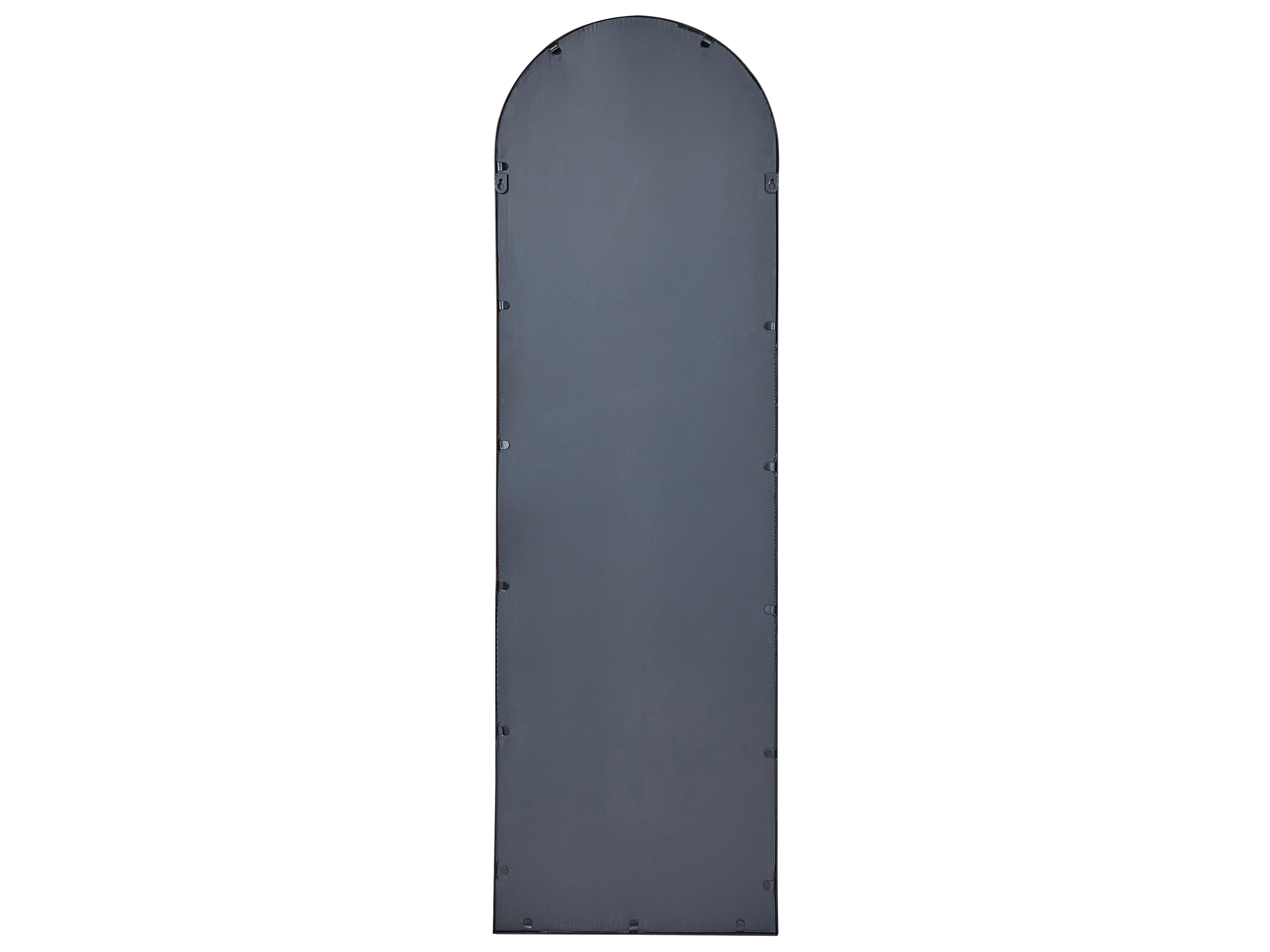 Wandspiegel AJAIN 45 cm 146 cm Metaal Zwart