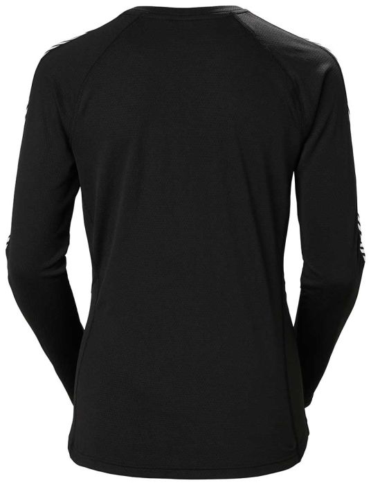 Lifa Active Stripe Crew Women undertrøje