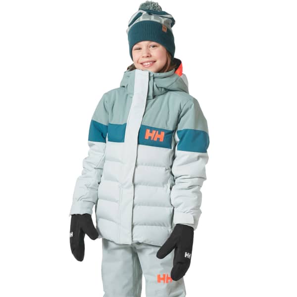 Veste de ski HELLY HANSEN JR DIAMOND JACKET GREEN