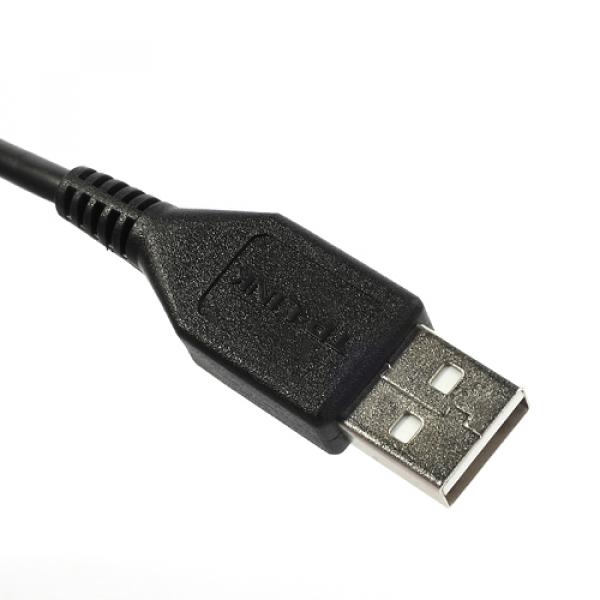 (80cm) USB A auf Mini USB Ladekabel Datenkabel - Schwarz
