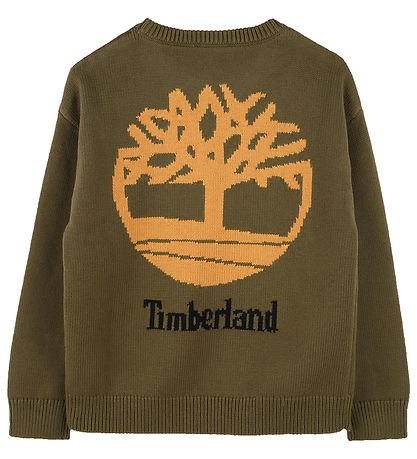 Timberland Bluse - Strik - Uld - Khaki