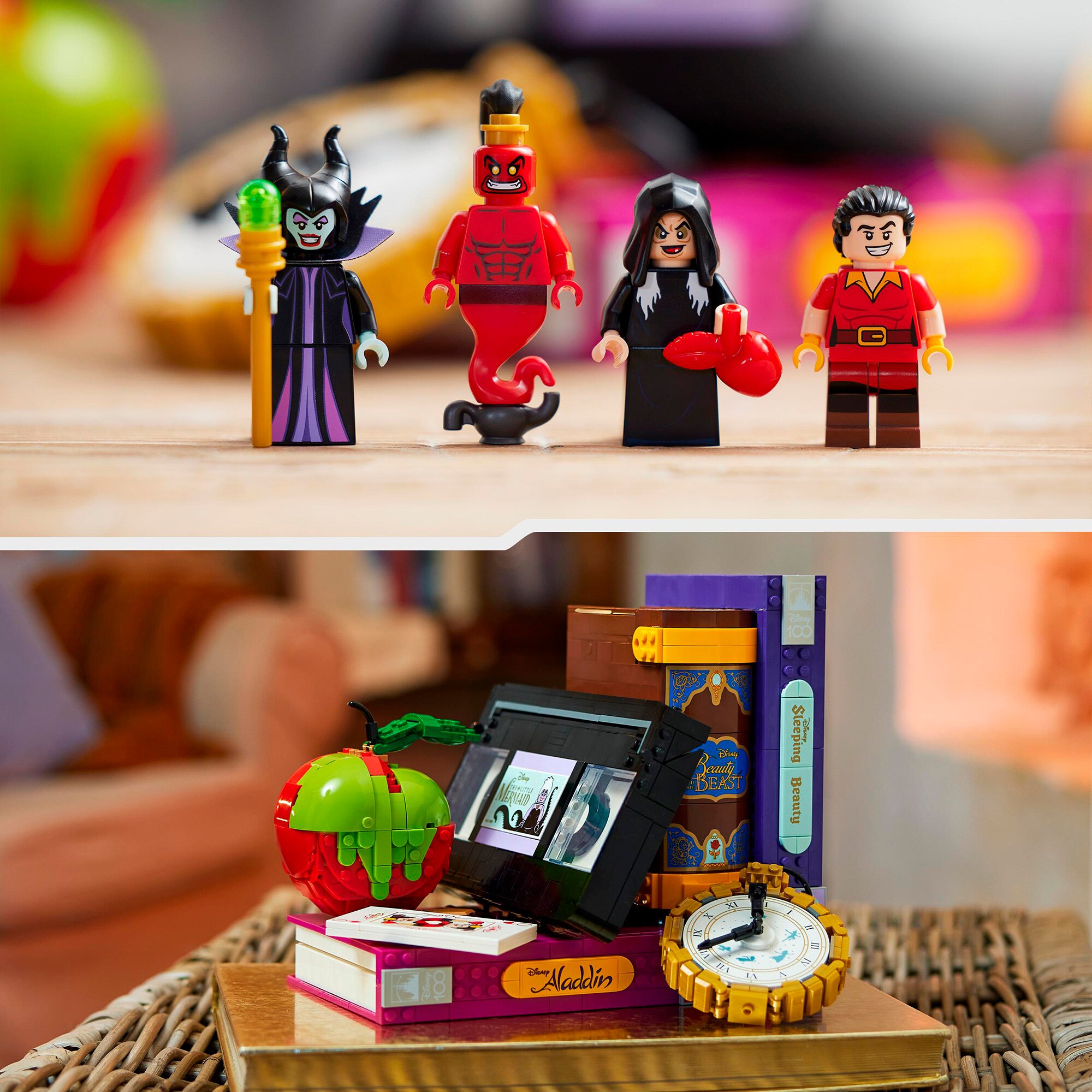 LEGO Konstruktionsspielzeug Disney 100 Zeichen der Bösewichte