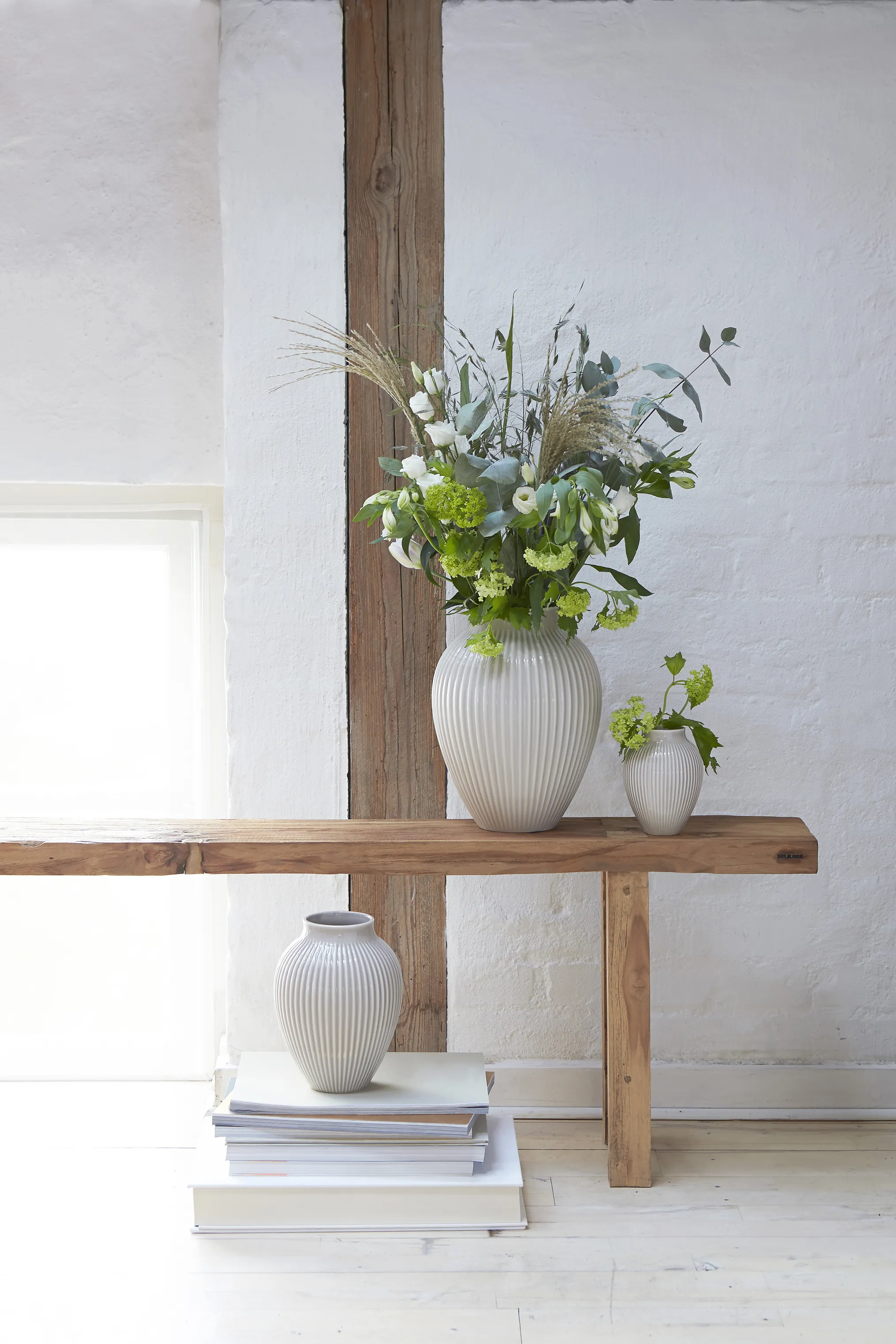 Knabstrup Keramik Riller Vase