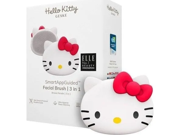 Geske Geske 3in1 facial cleansing brush with App (Hello Kitty starlight)