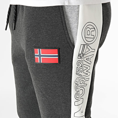 Pantalon Jogging Magostino Gris Anthracite Chiné