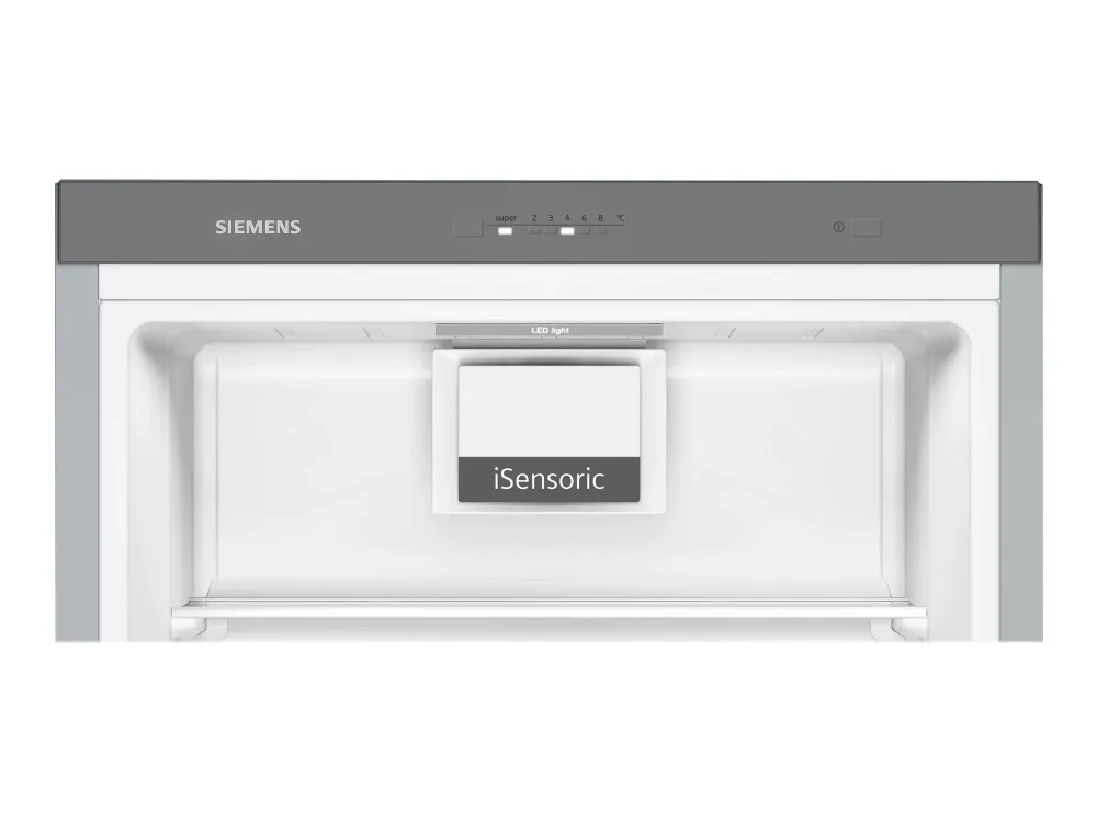Siemens iQ300 KS36VVIEP - Køleskab - bredde: 60 cm - dybde: 65 cm - højde: 186 cm - 346 liter - Klasse E - rustfrit stål